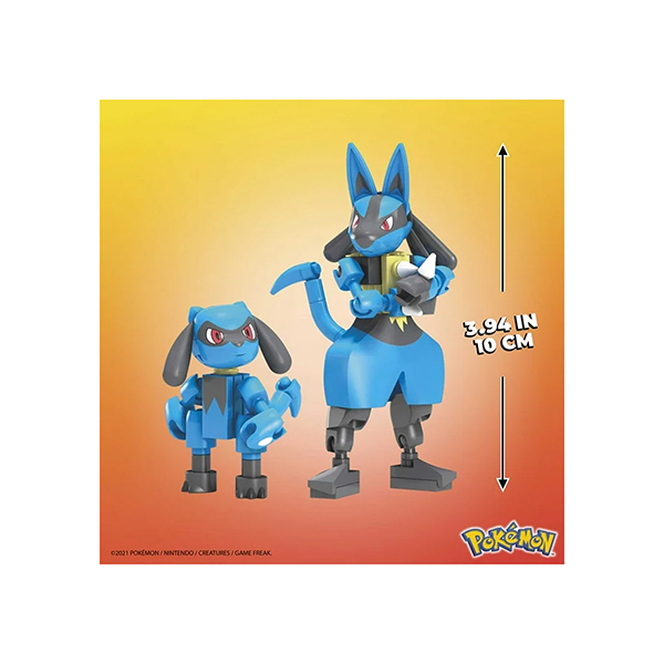 Mega Pokemon Lucario Riolu Set – PokePeru Store