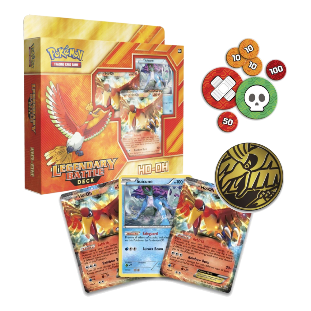 Pokemon Tcg Ho Oh Legendary Battle Deck Ingles Pokeperu Store 